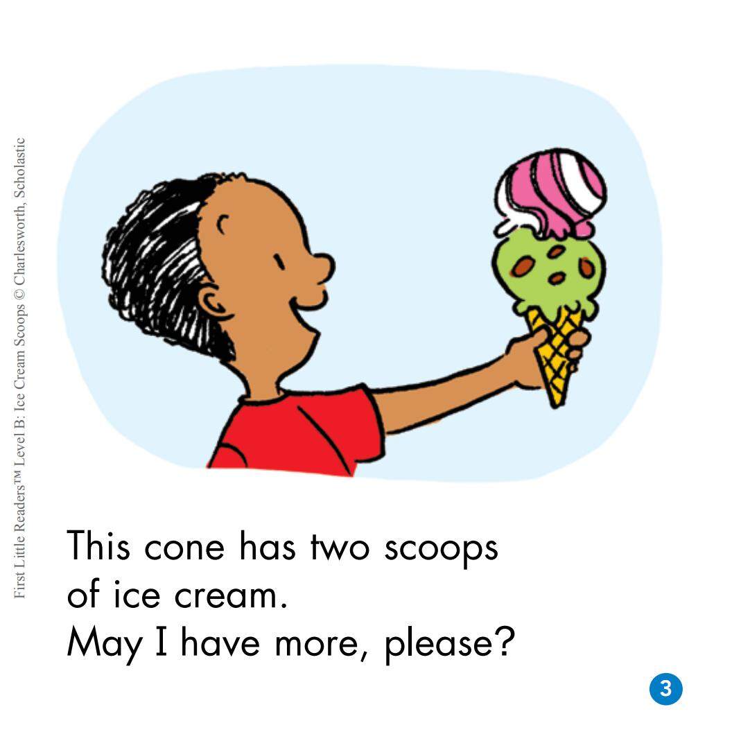 Ice Cream Scoops绘本故事第4页