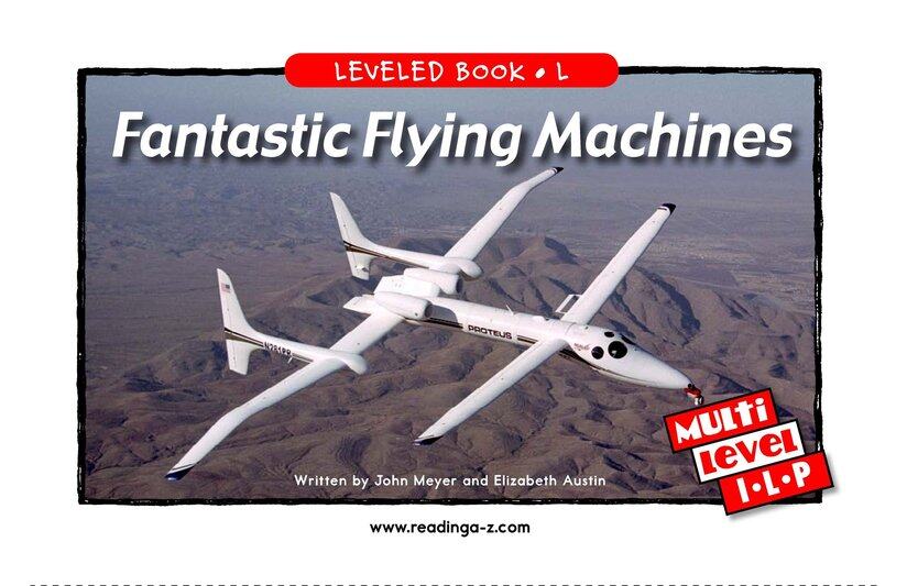 Fantastic Flying Machines绘本故事第2页