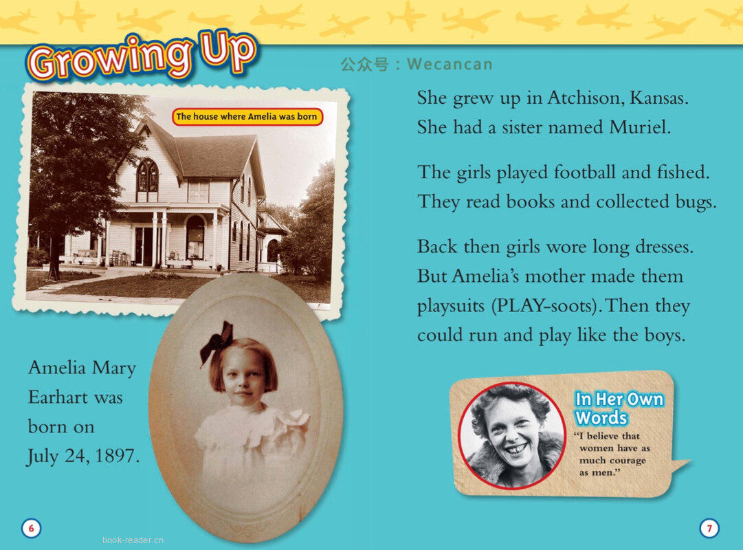 Amelia Earhart绘本故事第4页