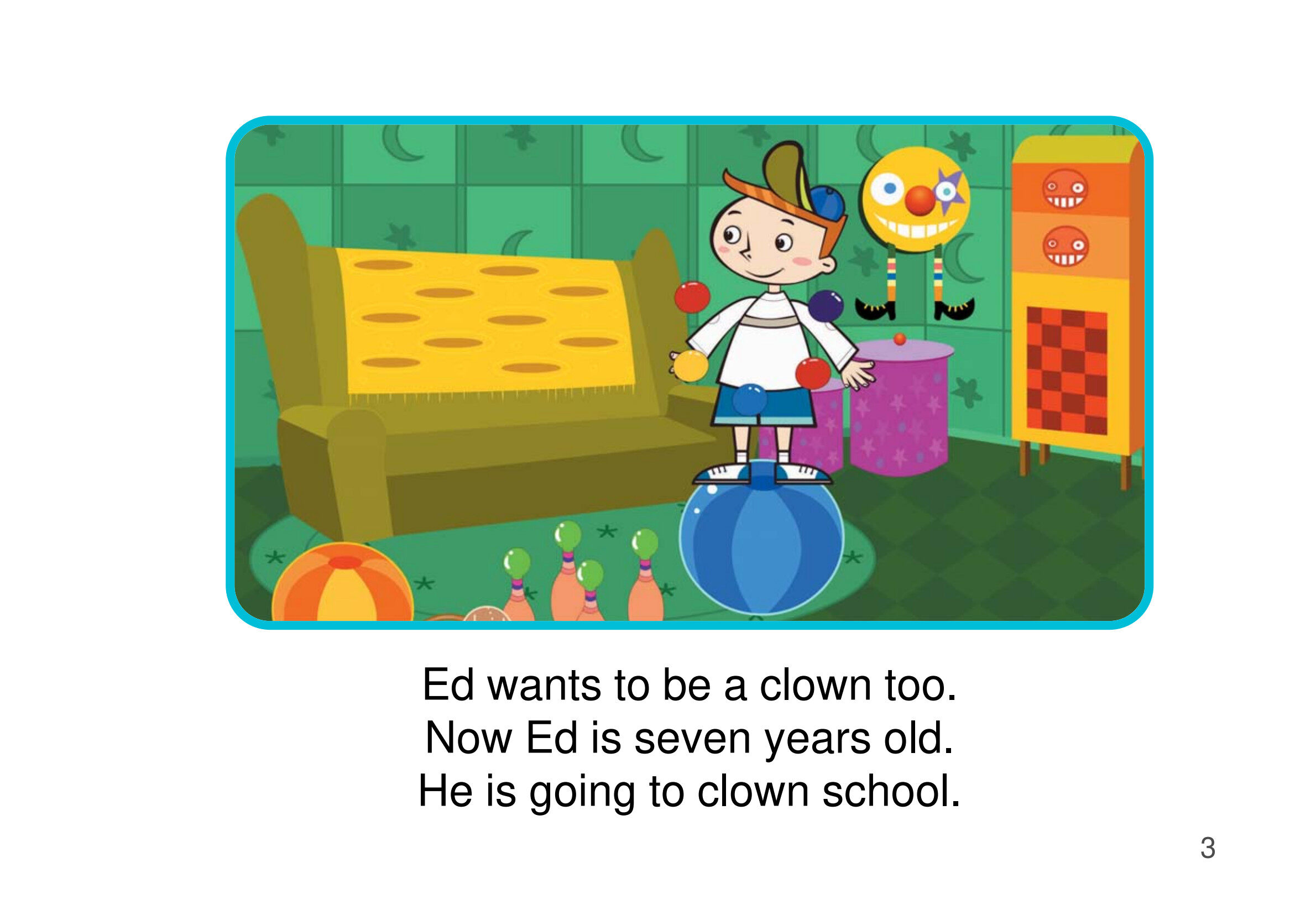 Clown School绘本故事第5页