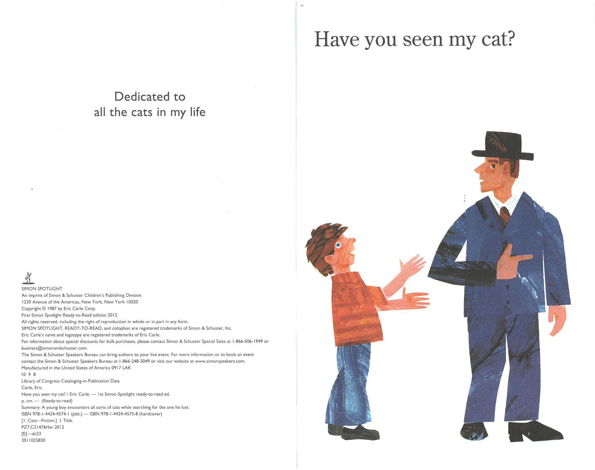 Have You Seen My Cat绘本故事第3页