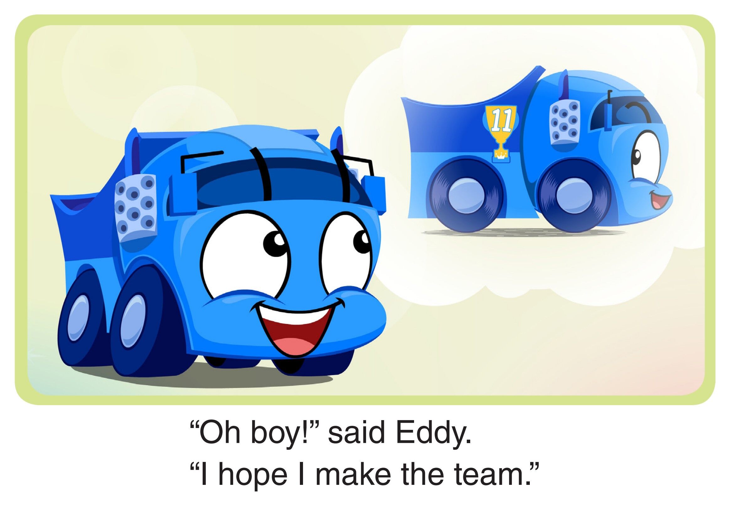 The Racing Team绘本故事第5页