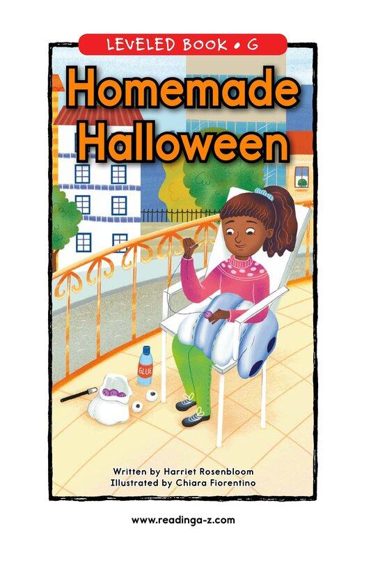 Homemade Halloween绘本故事第2页