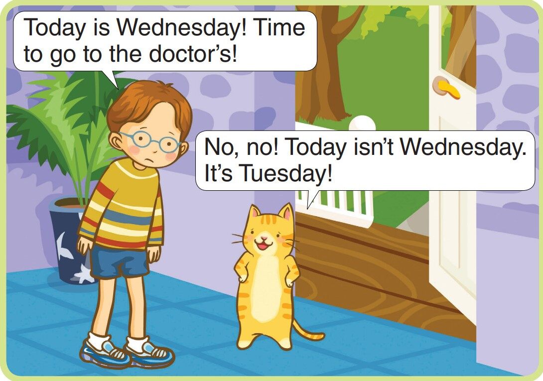 What Day Is It Today?绘本故事第3页