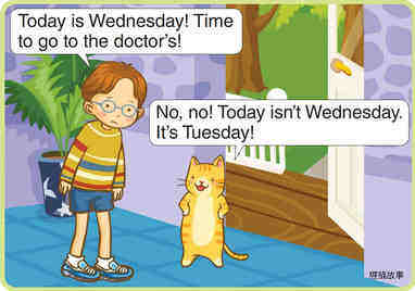 What Day Is It Today?绘本故事第3页