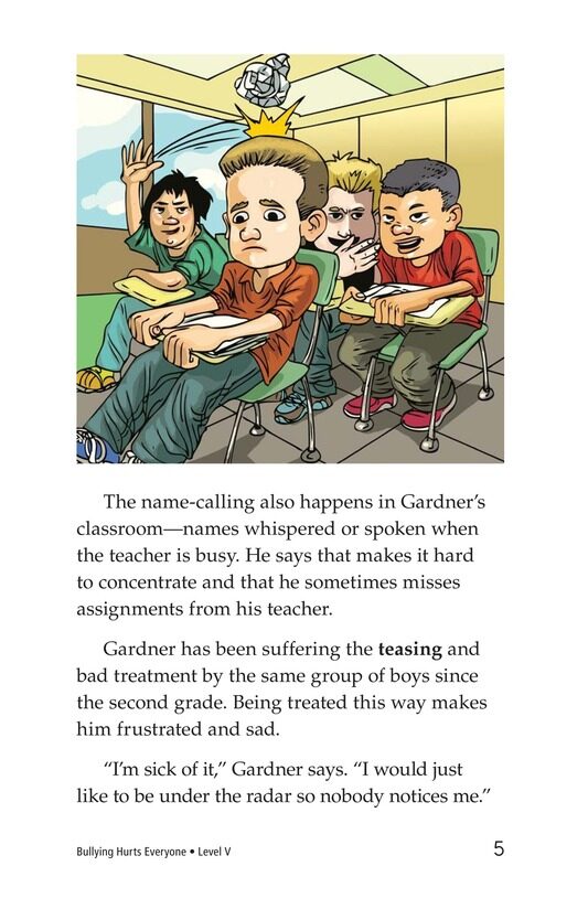 Bullying Hurts Everyone绘本故事第3页