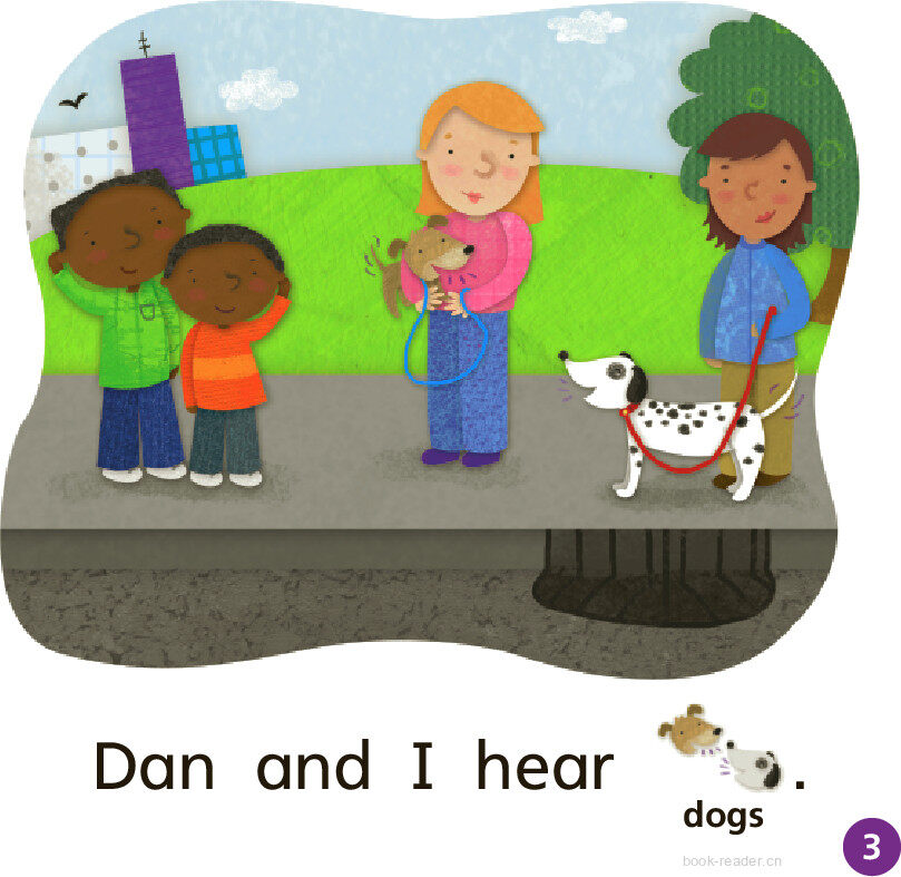 GK Approach U03W2 City Sounds绘本故事第4页