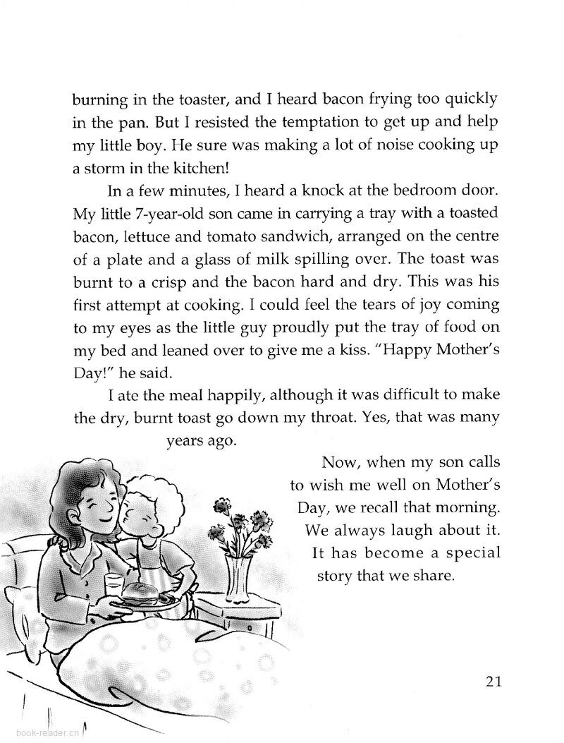 One Mother's Day Morning绘本故事第3页