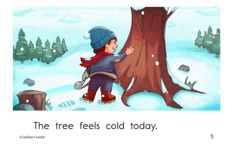 A Cold Day绘本故事第5页