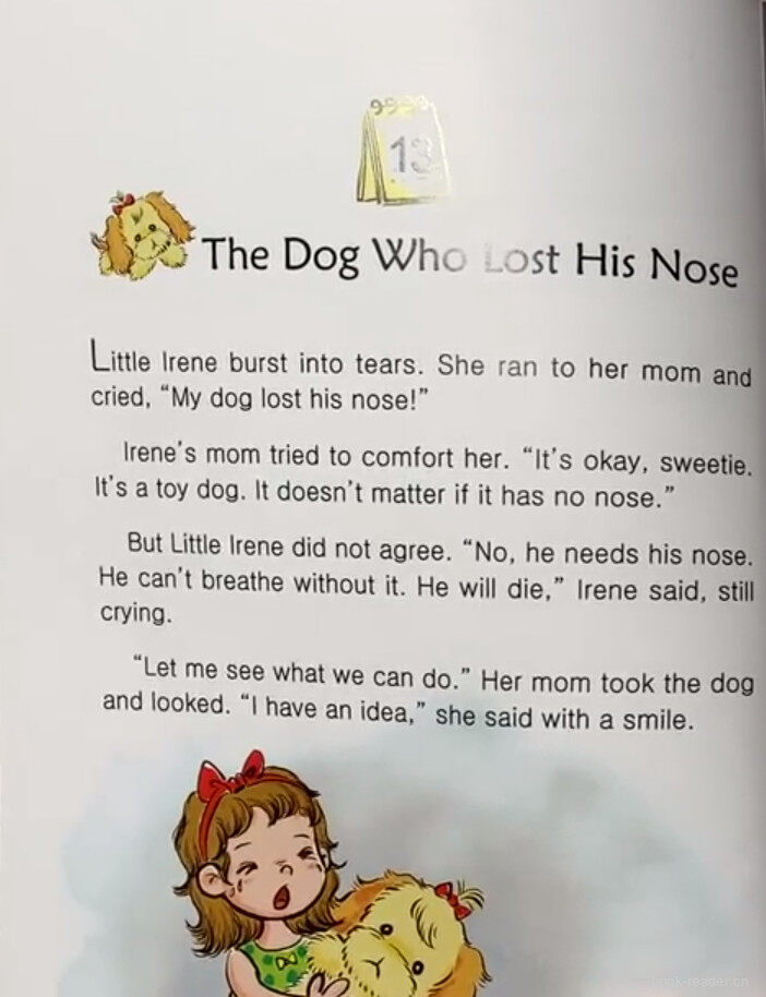 The Dog Who Lost His Nose绘本故事第2页
