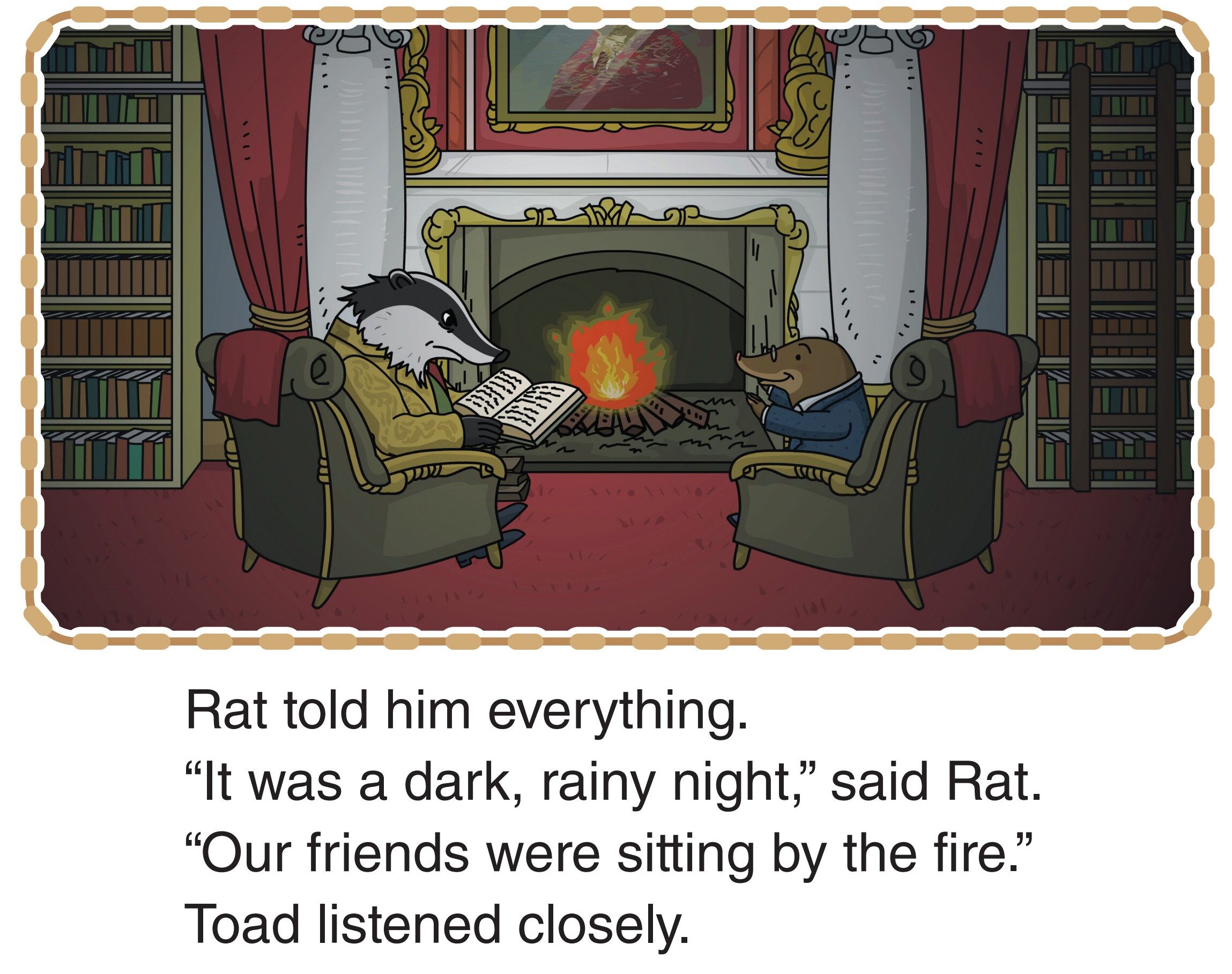 Wild-Wooders in Toad Hall绘本故事第4页