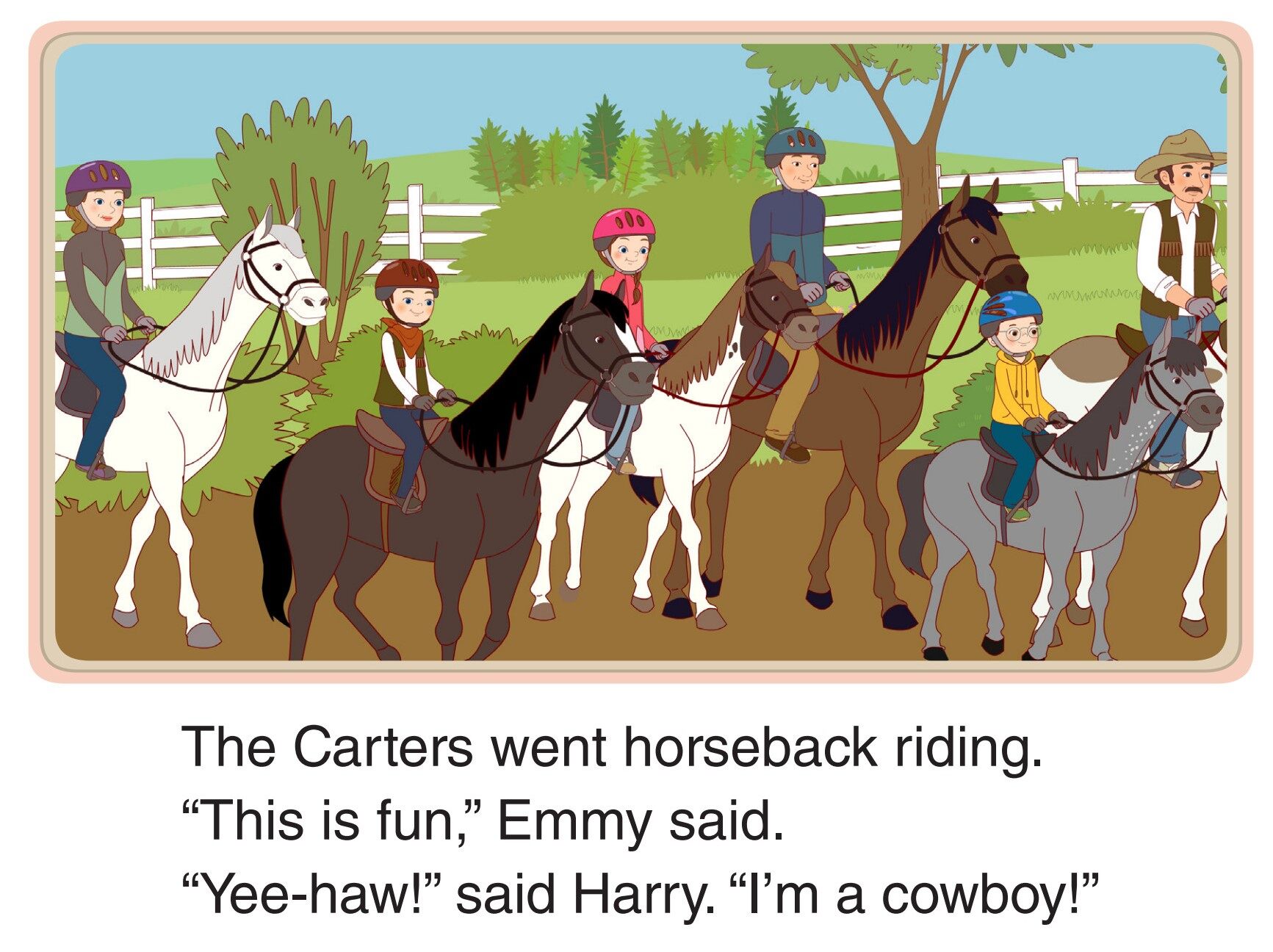Cowboy Harry绘本故事第2页