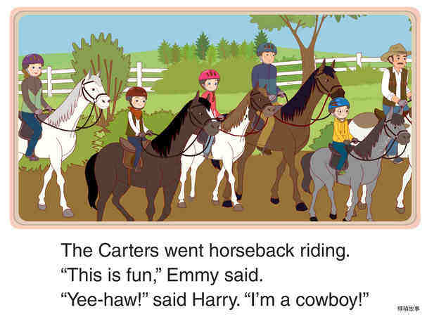 Cowboy Harry绘本故事第2页