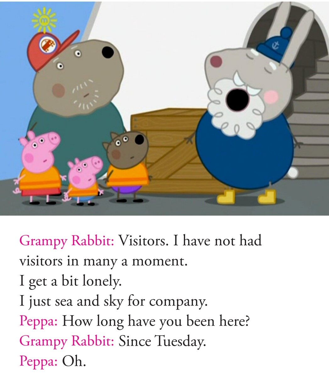 Grampy Rabbit's Lighthouse绘本故事第5页