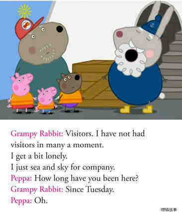 Grampy Rabbit's Lighthouse绘本故事第5页