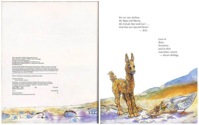 Is Your Mama a Llama绘本故事第4页