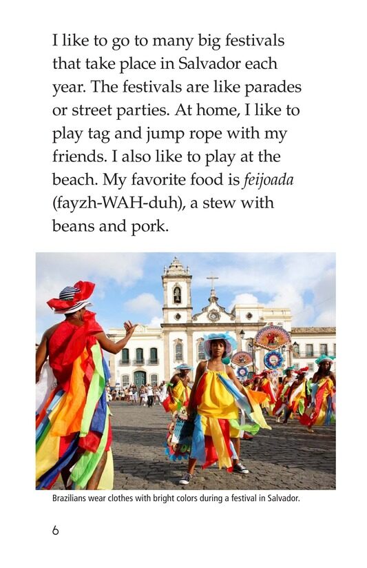 Friends Around the World绘本故事第5页