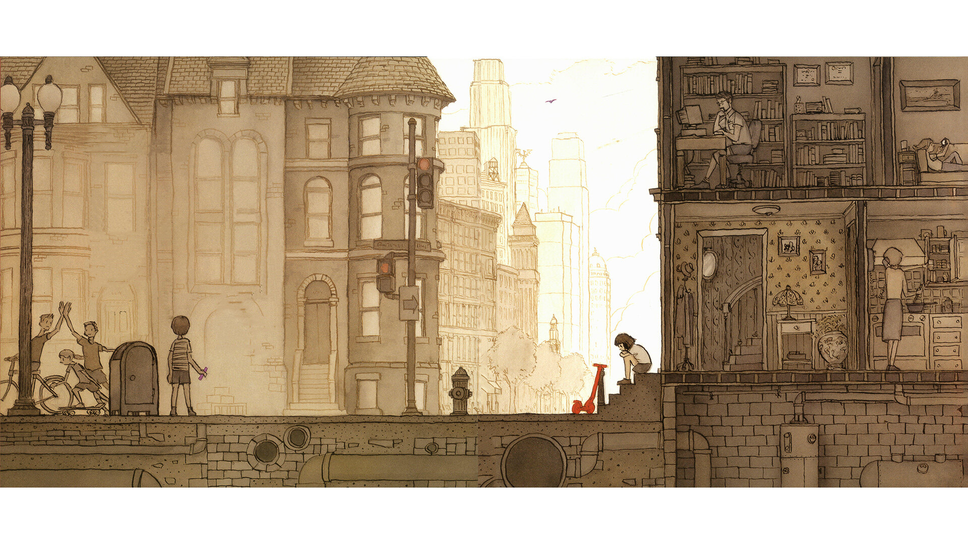 不可思议的旅程绘本故事第3页