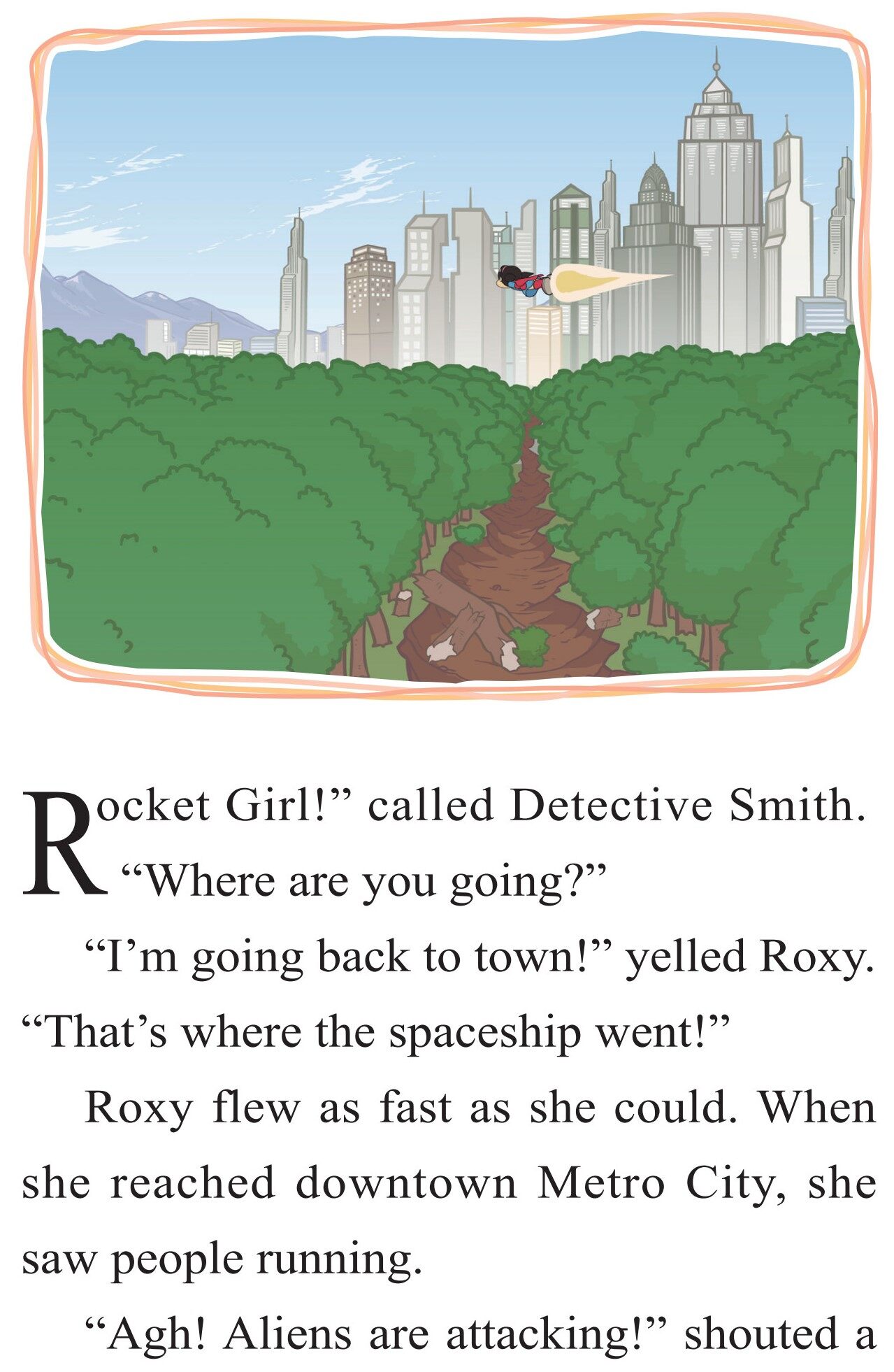 Trouble Downtown绘本故事第3页