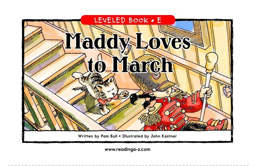 Maddy Loves to March绘本故事第2页