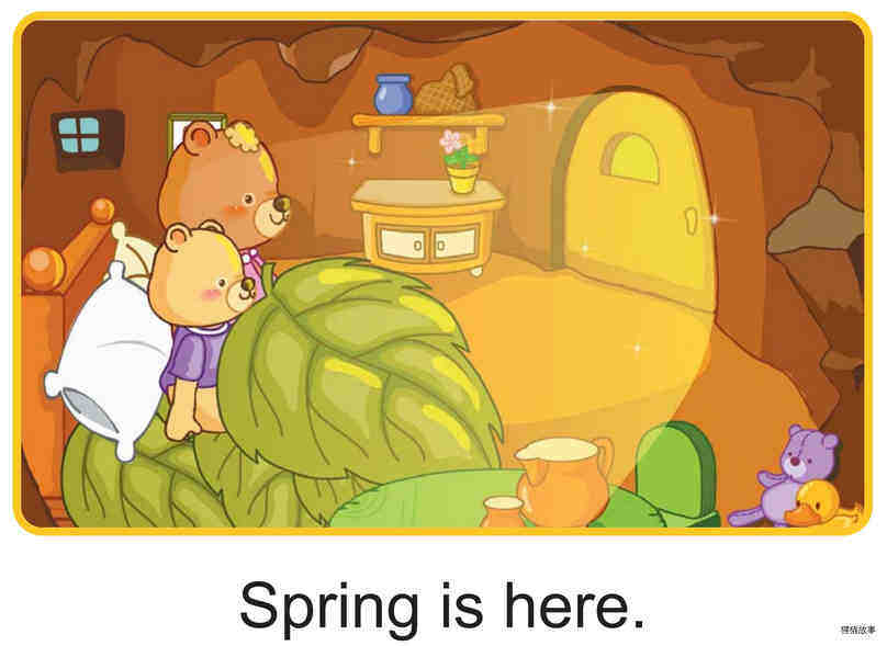 Spring Is Here绘本故事第2页