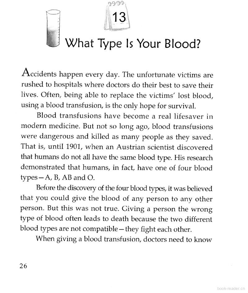 What Type Is Your Blood?绘本故事第2页