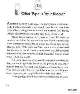 What Type Is Your Blood?绘本故事第2页