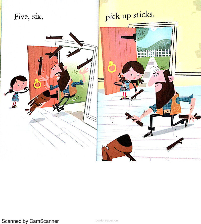 One,two,Buckle My Shoe绘本故事第5页