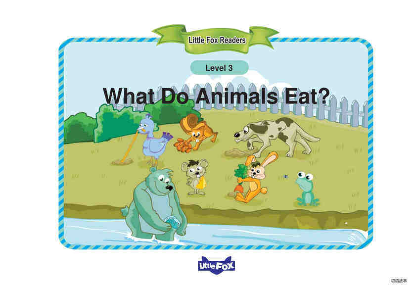 What Do Animals Eat绘本故事第2页