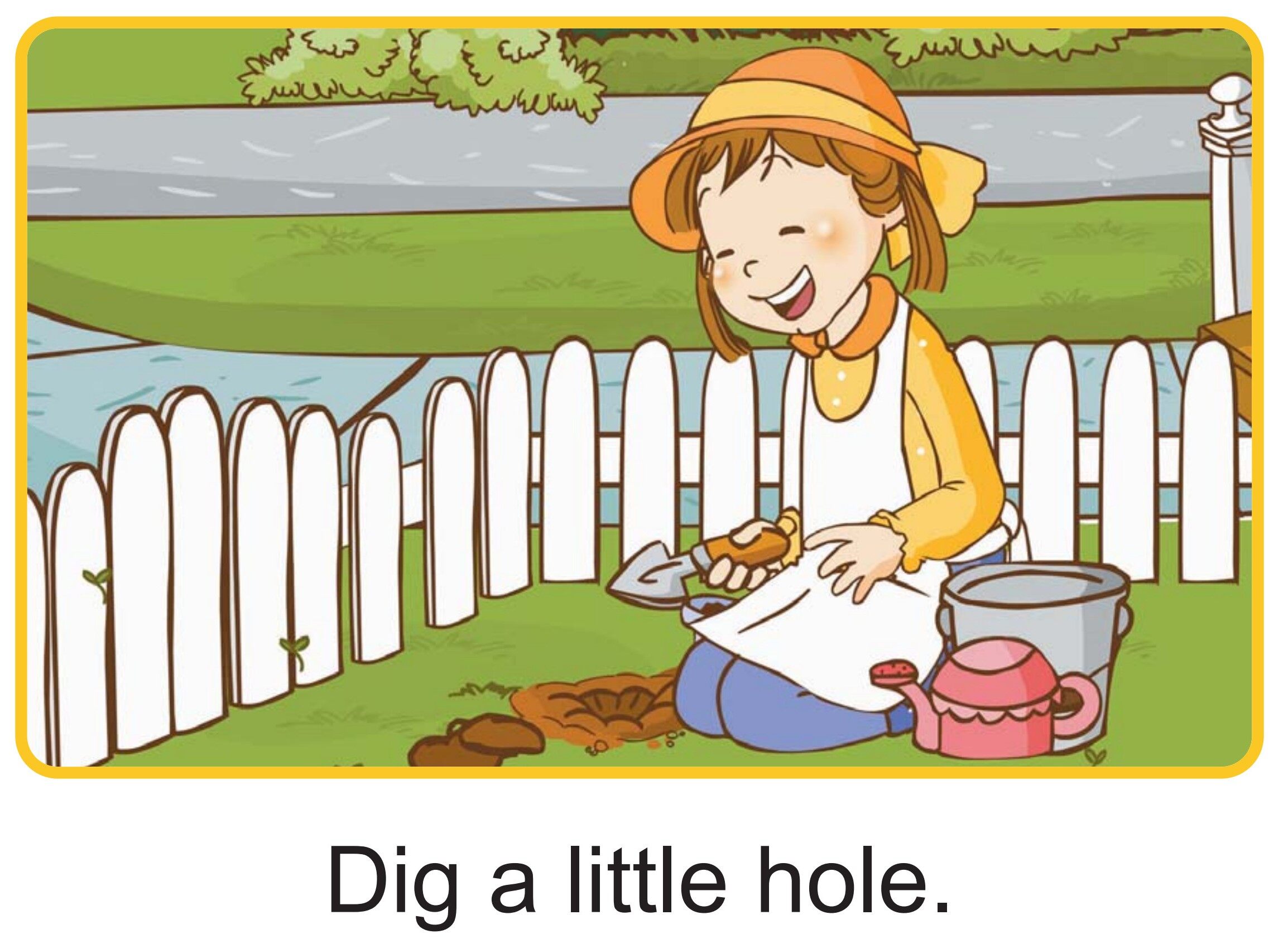 Dig a Little Hole绘本故事第2页