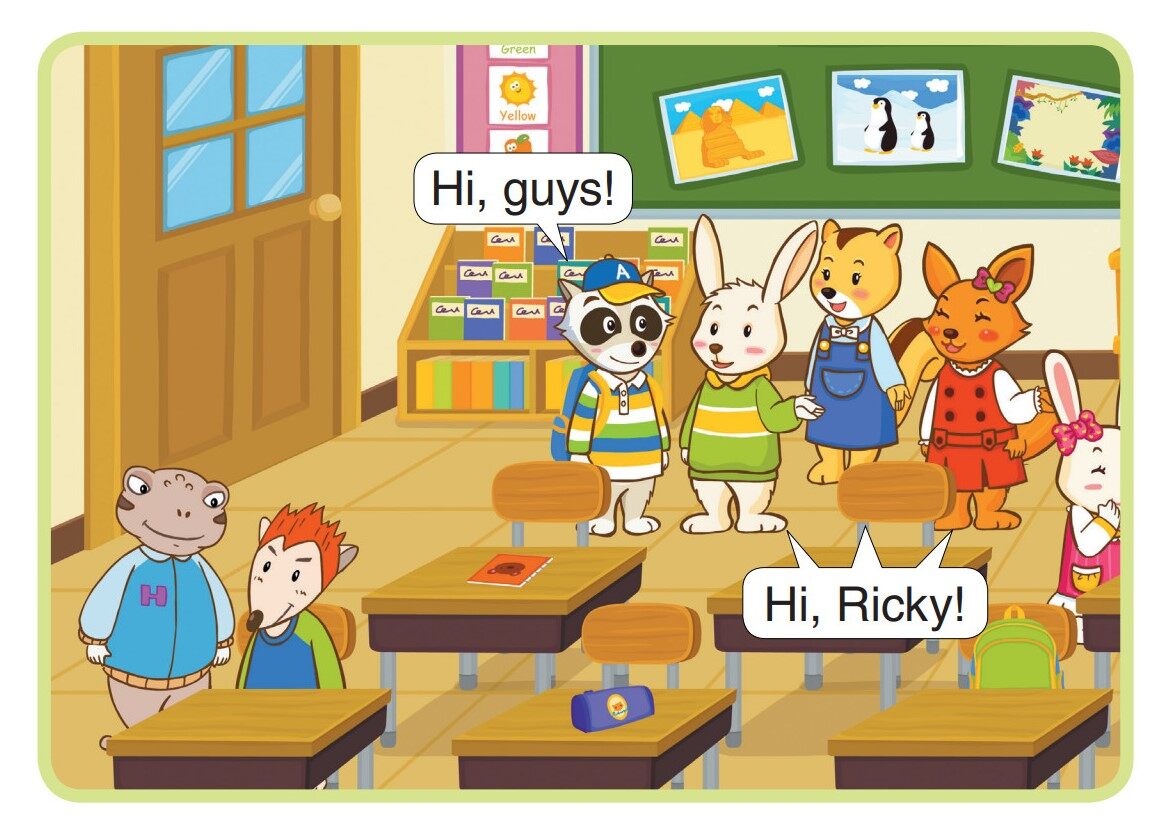 A Sour School Day绘本故事第2页