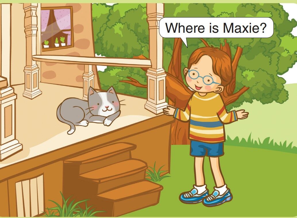 Where Is Maxie?绘本故事第2页