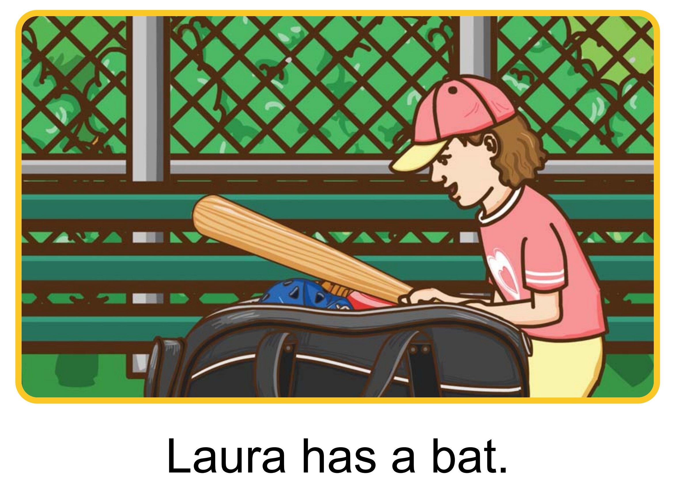 Baseball!绘本故事第4页