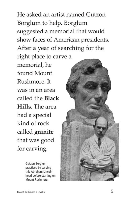 Mount Rushmore绘本故事第4页