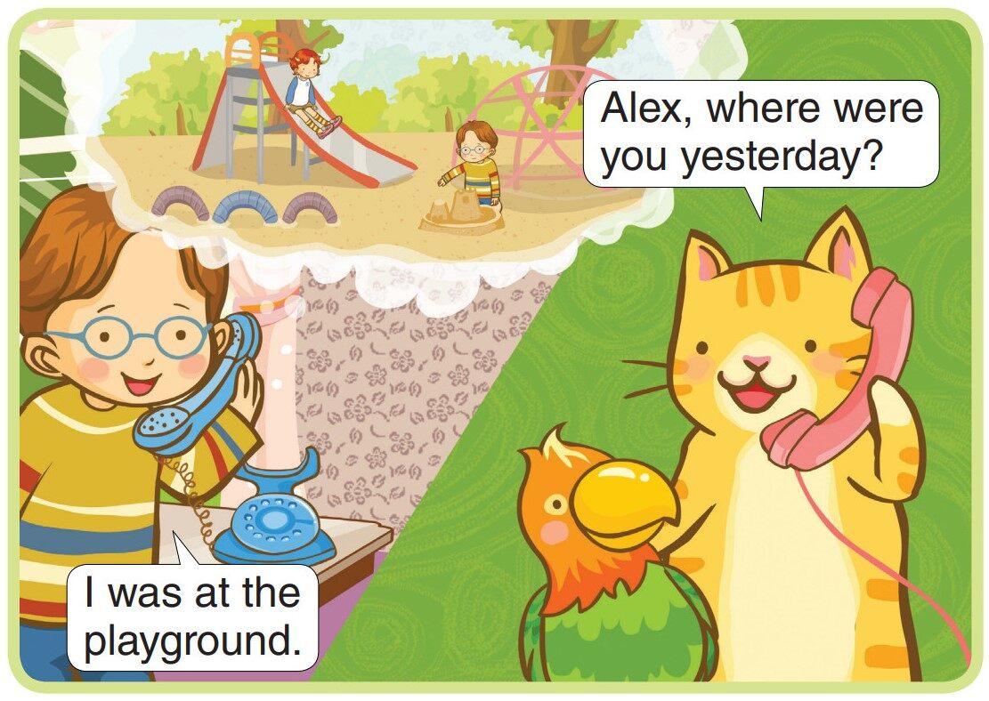 Where Were You Yesterday绘本故事第3页