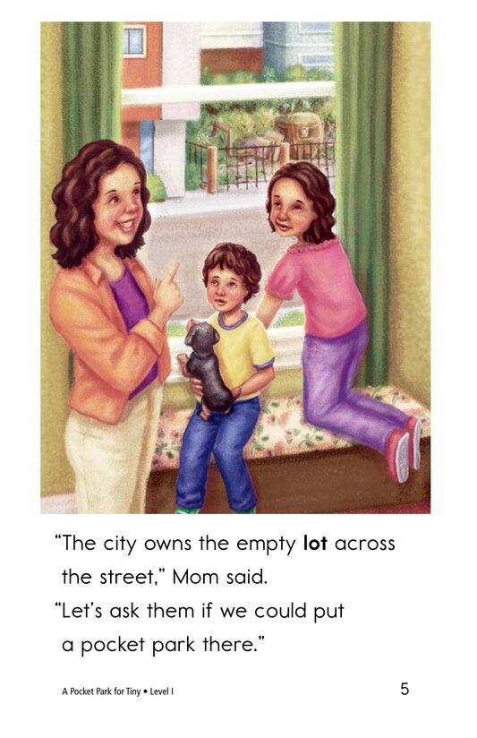 A Pocket Park for Tiny绘本故事第5页