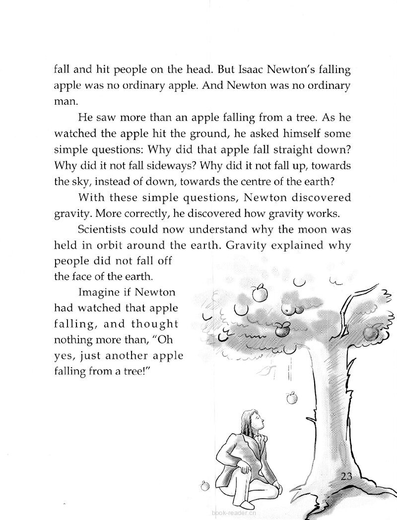 When an Apple Falls绘本故事第3页
