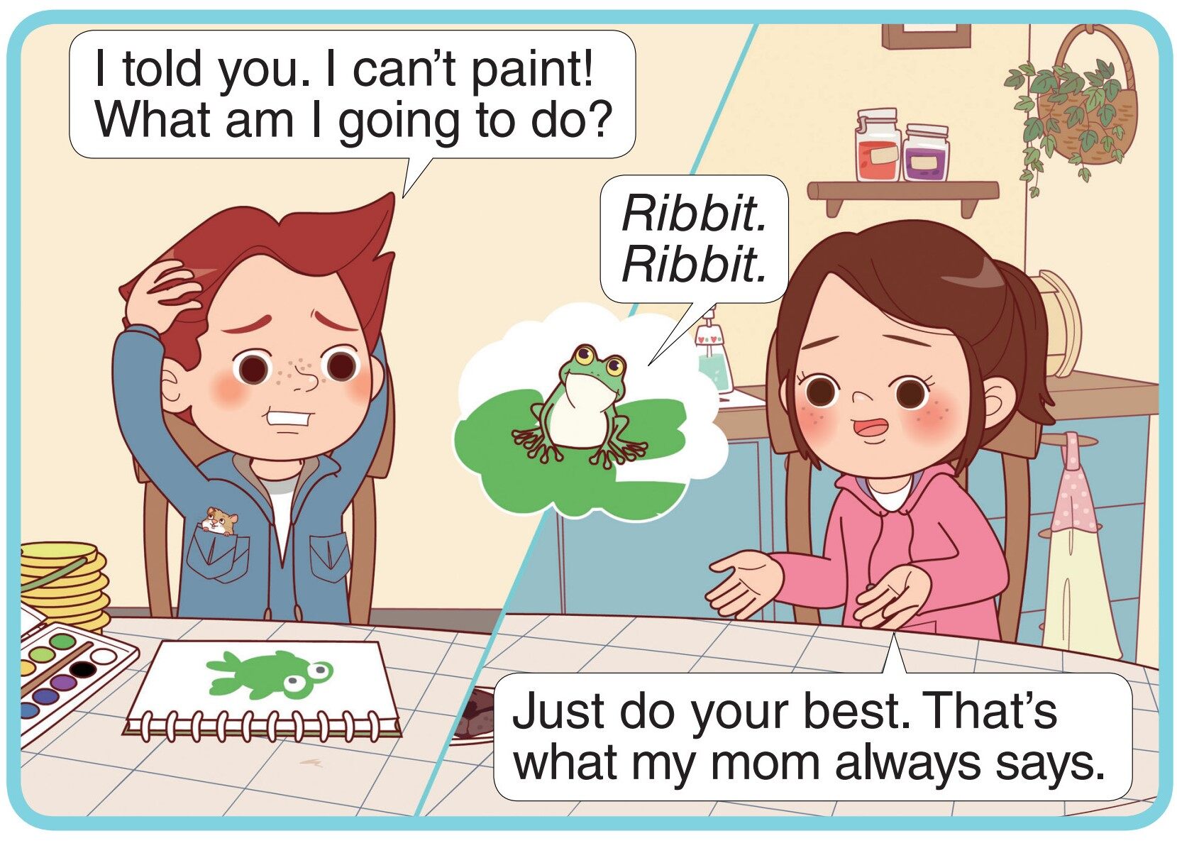 The Big Day绘本故事第5页