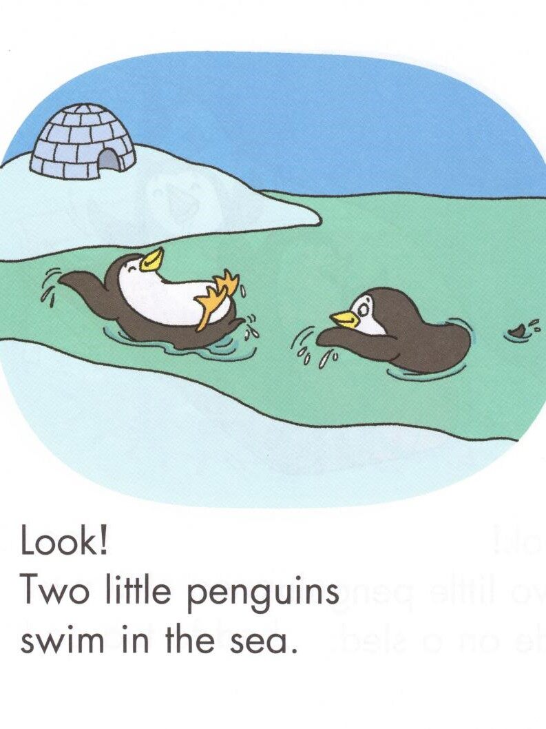 Two Little Penguins绘本故事第4页
