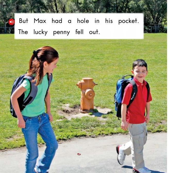 The Lucky penny绘本故事第3页