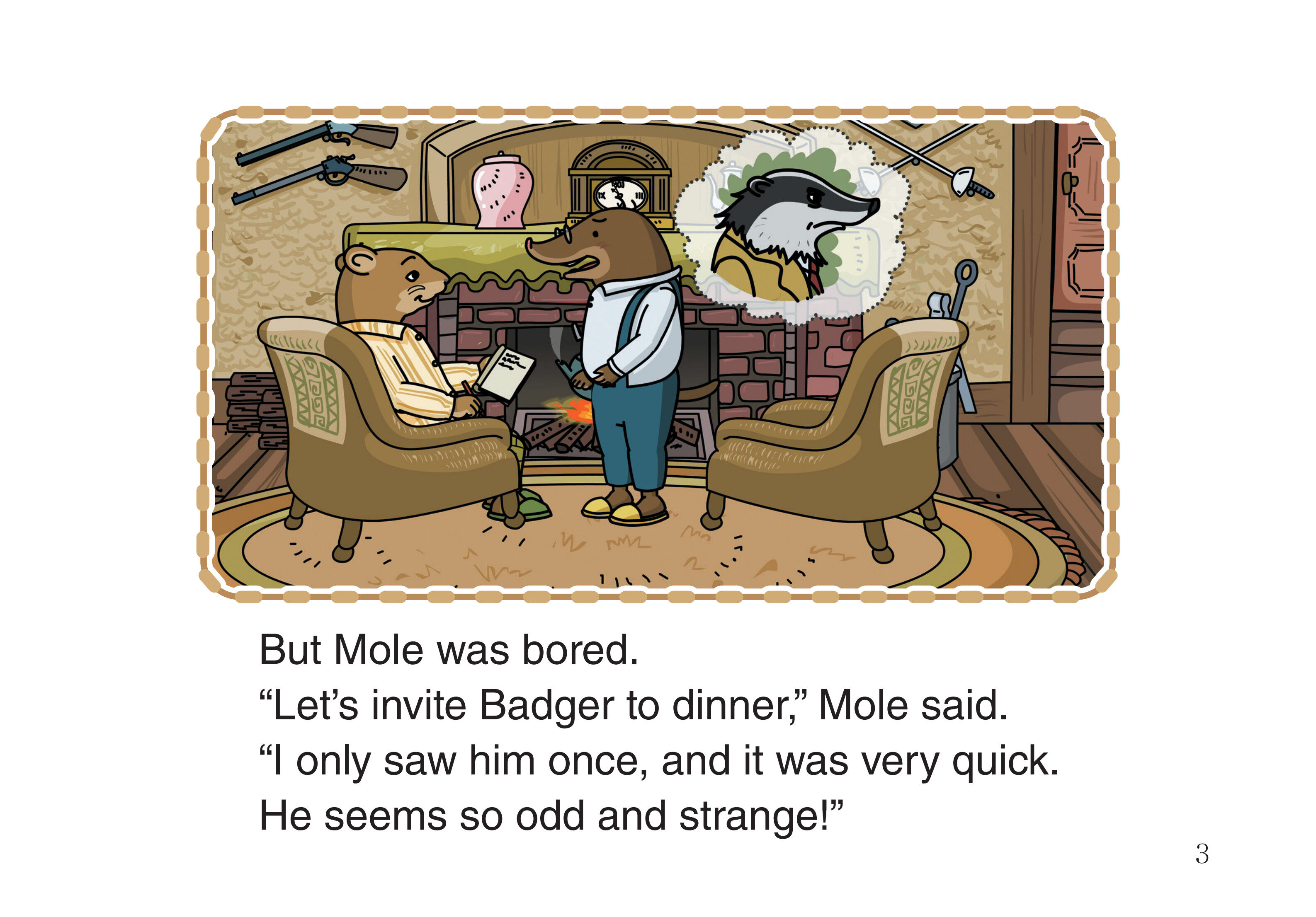 The Wild Wood绘本故事第5页