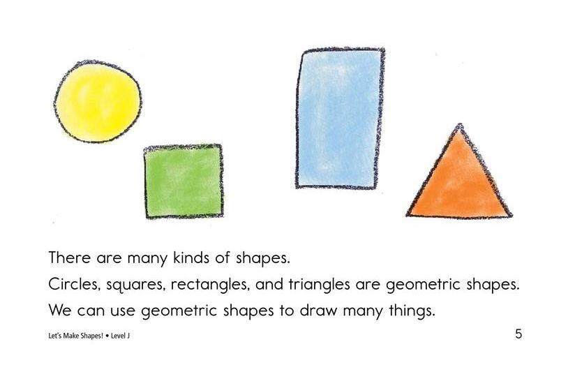 Let's Make Shapes!绘本故事第5页