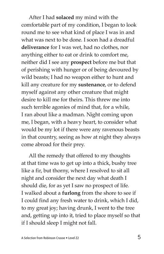 A Selection From Robinson Crusoe绘本故事第4页