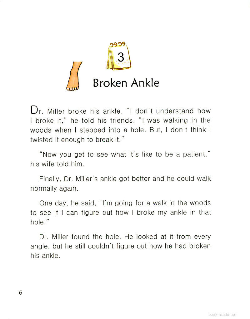 Broken Ankle绘本故事第2页