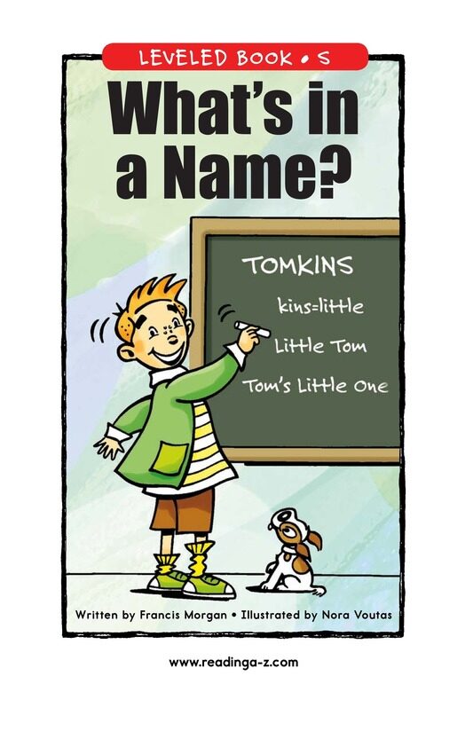 What's in a Name绘本故事第2页