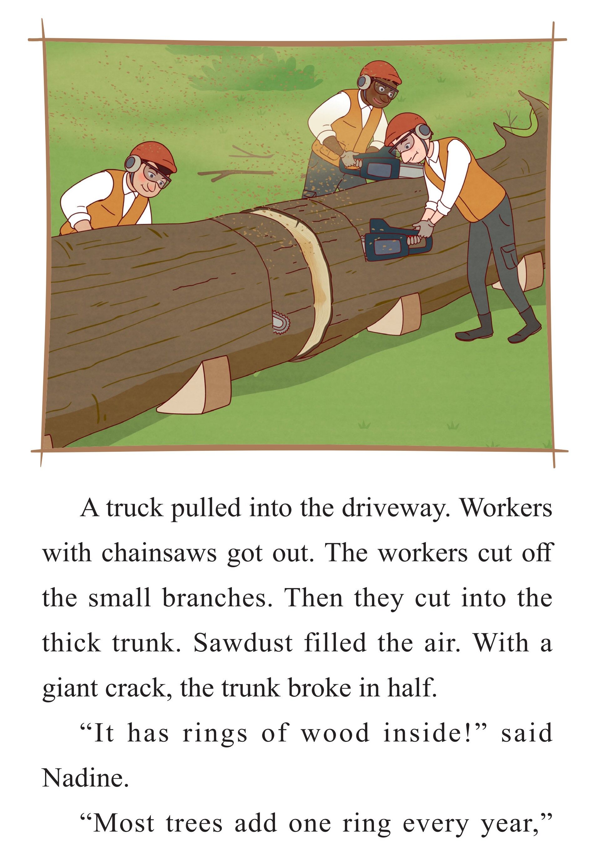 The Tree’s Tale绘本故事第3页