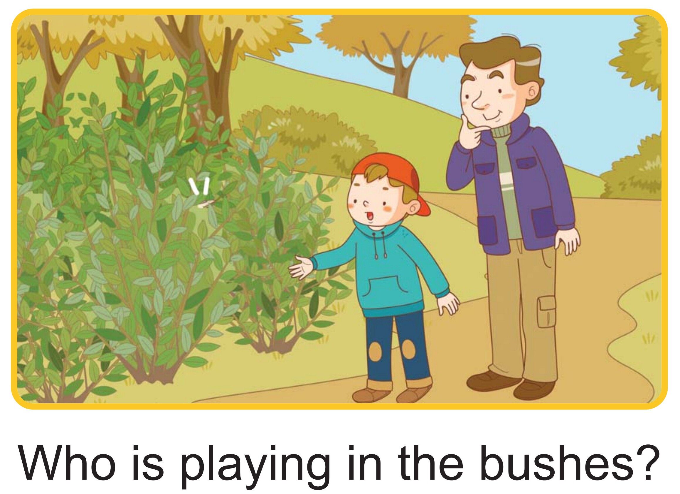 Who Is It?绘本故事第3页