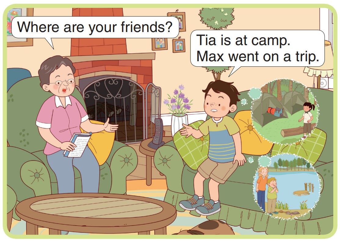 Nothing to Do绘本故事第3页