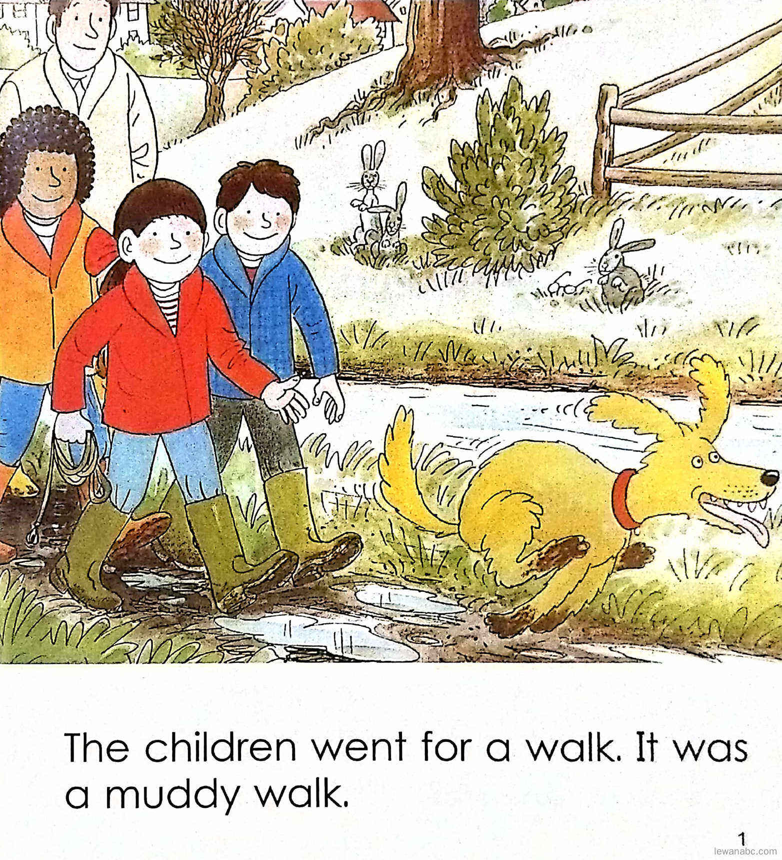 Stuck in the Mud绘本故事第3页