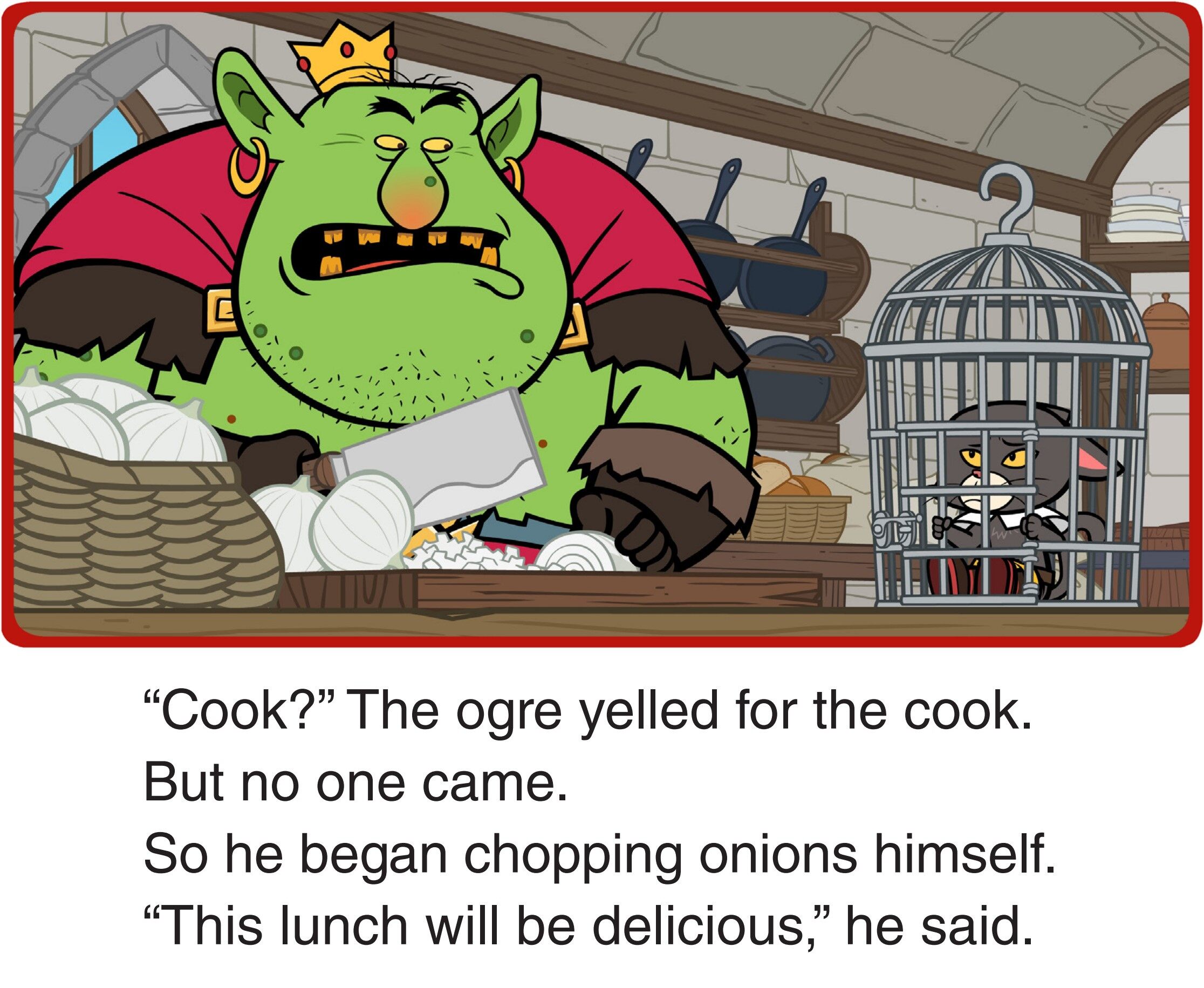 The Ogre Makes a Deal绘本故事第4页